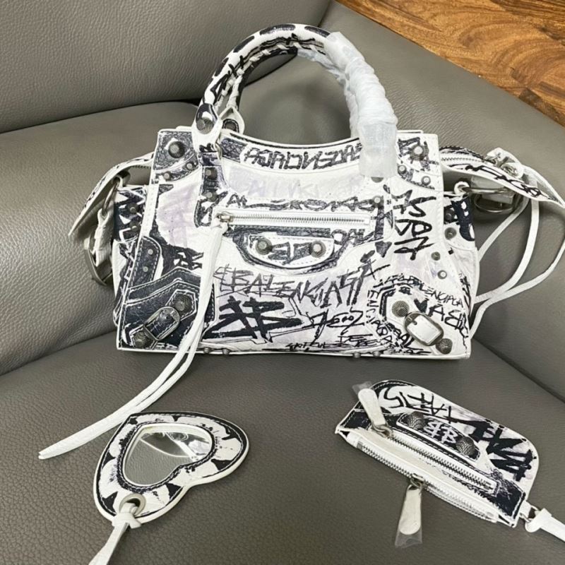 Ba*len*cia*ga top handle bags